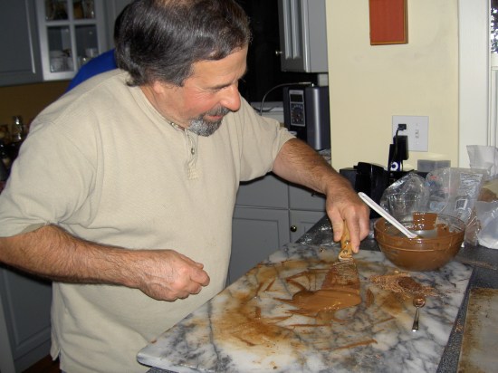 Ramsey tries his hand at tempering.